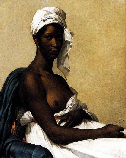 Marie-Guillemine Benoist Portrait of a Negress oil painting image
